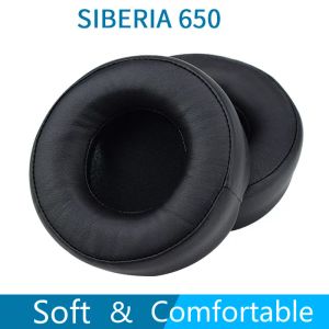 Accessori Cuscinetti in schiuma di ricambio per cuffie di alta qualità per Steelseries SIBERIA 650 Cuscinetti morbidi in spugna proteica per SIBERIA 650