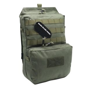 Väskor vulpo Taktisk västtillbehör Molle Water Bag Military Army Assault Combat ryggsäck EDC Airsoft Hunting Bag Vest Equipment