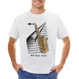 Canotte da uomo All That Jazz T-shirt Confezione di magliette estive personalizzate da uomo