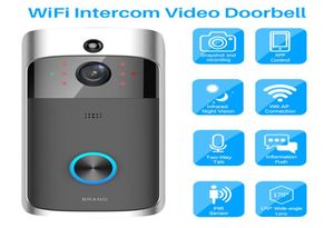 H6 Smart Home Doorbell com câmera 1080p Video Wi -Fi Phone Door Bell Apartments Ir Alarm Wireless Intercom Segurança IP CAM2048760