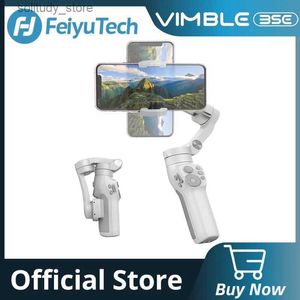 Stabilisatorer Feiyutech Officiell Vimble 3SE 3-Axis handhållen Universal Joint Portable and Foldbar Lämplig för iPhone 15 Pro Max/Mate60 Pro/Samsung Q240319