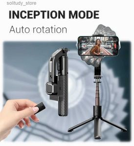 Stabilizers Wireless remote control universal joint for smartphones 1-axis stabilizer selfie rod tripod for mobile travel portable phone holder Q240319