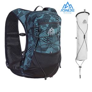 Bags AONIJIE E4418 C9112 12L Lightweight External Hiking Pole Storage Bag Fish Bone Pocket Opening Tightening Buggy Bag