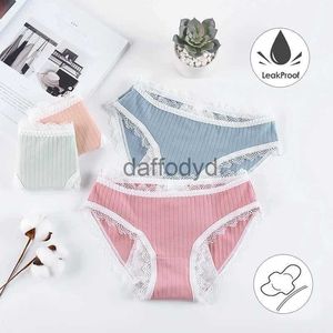 Kadın Panties 2023 1 PC Sızıntı Kanıtı Menstrüel Panties Fizyolojik Pantolon Seksi Kadınlar Soyut Dönemi Pamuk Su Geçirmez Kılavuzlar Lady Lingerie 240319