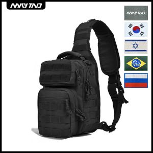 Сумки тактическая сумка для плеча военная ровер мужская пэчка Sling Pack Маленькая сумка для груди с поперечим EDC для похода в походы