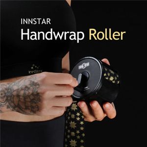 Guanti INNSTAR MMA Wraps Portable Wrap Roller Bander Box Bander Box Sports Sanda Muay Thai Glove Inner Strumento di avvolgimento di stoccaggio