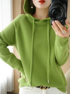 Hoodies And Sweatshirts Long Sleeve Sweaters For Women Wool Clothing Arrivals Knitted Jumpers Female Outerwears Fashion Tops 240306