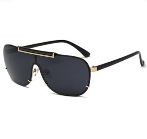 VE2140 Luxury sunglasses oversized metal square frame mens brand designer glasses Gold plated material antiUV400 lens eyewear1686219