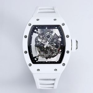 2024 BBR Factory V3 Men's Watch Ceramic case RMUL2 Integrated Movement 49.90X42.70X13.5mm sapphire Crystal mirror double anti-glare effect natural rubber strap