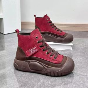 Scarpe laceup da donne solide sneaker vulcanizzate scarpe da donna in vendita 2023 di alta qualità Nuove sneaker autunnali rotonde di Toe Zapatillas