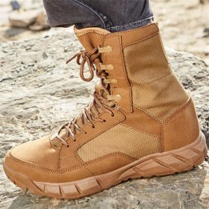 Botas homens Botas de exército tático Sport Sapatos de caminhada ao ar livre Men tênis Sneakers