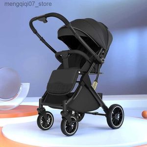 Kinderwagen# Leichter Kinderwagen Kinderwagen 0 bis 3 Jahre Kinderwagen mit Babykomfort Sitz- und Liege-Mehrfachkinderwagen L240319