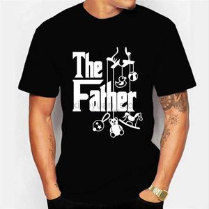 Men's T-Shirts Father funny Fathers Day T-shirt for new dad for the first time dad classic shirt for men Homme oversized t-shirts with prints 240327