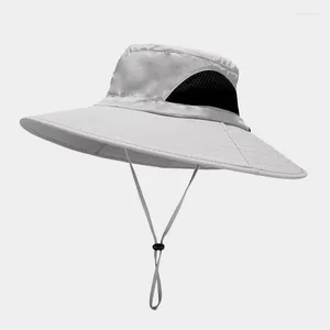 ベレツ2024男性と女性のための屋外ジャングル登山釣り帽子ナイロンサン保護されたクイックドライサンキャップ50