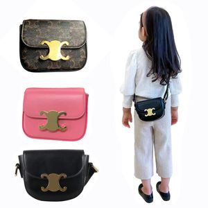 Bolsas de designer de luxo crianças crianças bolsa de ombro de couro pu para meninas meninas mini -cadeia moeda bolsa fofa princesa bolsas crossbody smith carteira