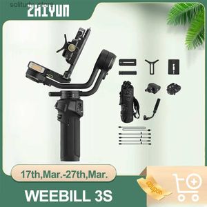 안정제 Zhiyunwei Bill 3S 카메라 카메라 범용 조명 조명 3 축 핸드 헬드 SLR 미러리스 카메라 Q240319