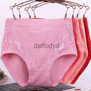 Women's Panties Large Size Middle-aged Womens Panties High Waist Fat Cotton Briefs Lenceria Para Damas Ropa Interior Femenina Lingerie XL-6XL 240319