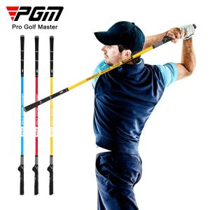 Aids PGM Golf Swing Trainer Simulator Club Wand Beginner Posture Correction Teaching Training Stick Accessories Right Left Hand HL004