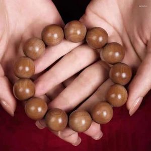 Strand India Mysol Sandal Men 2.0 Old-Styled Flat Round Bead Women Sandalwood Bracelet Milk Flavor