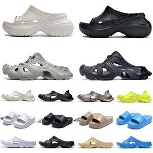 Men Women Designer Slippers Slides Sandals Summer Black White Sail Sliver Grey Beige Blue Pink Yellow Flat Flip Flops Mens Rubber Beach Outdoor Slipper Scuffs 36-45