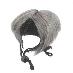 Cat Costumes Pet Headdress Bob Wigs Costume Dog For Small Large Party
