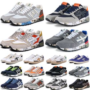 Top Premaitas Running Shoes Designer Itália Mick Lander Django Sheepskin Sheepskin Leather Trainings Sports Sneakers Shoe Shoe para homens para homens 33