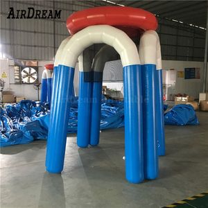 4mH (13.2ft) With blower Custom Giant Inflatable Basketball Hoop ball Shooting Sport Game for backyard party