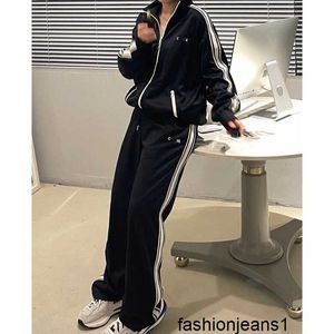 Designer Frühen Frühling Neue CEL Kleinen Buchstaben Stickerei Band männer und frauen Sport Jacke Mantel Casual Hosen SetMAOZ