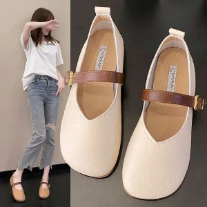 Flats Moccasin Shoes Shallow Mouth Female Footwear Casual Sneaker Women's Heels Square Toe Soft Moccasins Grandma Dress On Heels Comfo