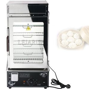 Elektrik Çörek Ticari Paslanmaz Çelik Masa Tabanı Çörek Buhar Makinesi Ekmek Yemek Isıtıcı Dolap Pişirme Aletleri 220V