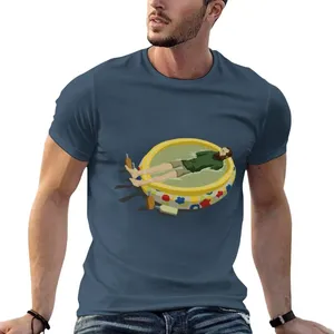 Męskie polo, ostatni człowiek na Ziemi - T -shirt z basenu Margarita Owwrotne koszulki T Tops Summer Top Cotton