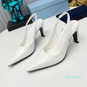 Sandálias femininas casuais sandalias verão 2024 cores sólidas elástico design sapatos de salto alto temperamento elegante