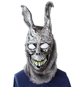 Maski imprezy kreskówka dla zwierząt Rabbit Mask Donnie Darko Frank The Bunny Costume Cosplay Halloween Party Maks Supplies 2208269400724