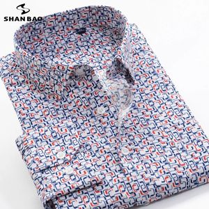 6XL 7XL 8XL 9XL 10XL spring brand oversized size mens autumn casual long-sleeved shirt geometric pattern printed classic shirt 240318