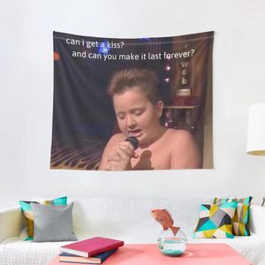 Tapisserier Gibby Singing - icarly Tapestry Eesthetic Decoration Decorations for Your Bedroom Room Decor Cute