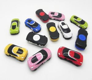 Lettore MP3 portatile da 5 pezzi con slot per schede TF Prodotti elettronici Sport Mini modello di auto MP3 Musica MP3 SOLO può essere utilizzato come USB8159271