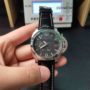 Paneraiss Automatic Men Watches Paneraiss Mens Watch Luminor Series and Womens Automatic Mechanical Watch Waterproof Armtur Rostfritt stål