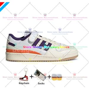 Designer-Freizeitschuhe Forum 84 Low Sneakers Bad Bunny Herren Damen 84S Trainer Back To School Yoyogi Park Wildleder Easter Egg Low Designer Sneakers Trainer 604