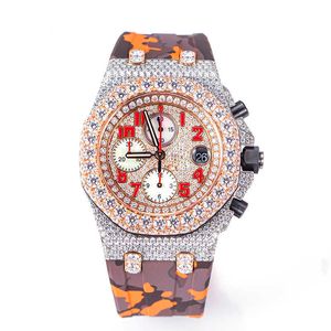 Factory Price Fashion Luxury Watch Men Ice Out Moissanite