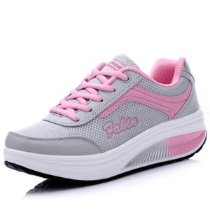 Stivali donne sneaker sneaker dimagranti piattaforma cuneo tonificare la donna sneaker leggera traspirante altezza aumento