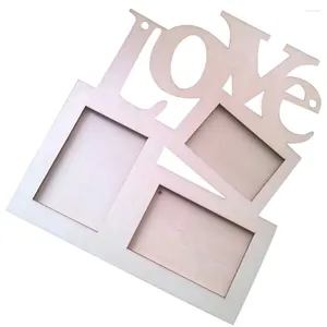 Frames Xmas Decor Farmhouse Po Frame Wall Display Picture Wedding Hollow Love Letter