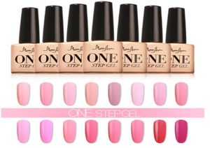 One Step Nail Gel 7ml Longlasting LED UV Lamp Nail Gel Polish Lacquer Varnish no Base Top Coat Gel Nail Art6654259