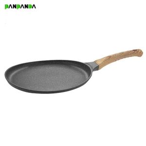PANPANDA 6810in Yapışmaz Kızartma Tan Biftek Krep Omlet Pişirme Kahvaltı Yapıcı İndüksiyon Ocak Gaz Maifan Taş Bakeware 240313