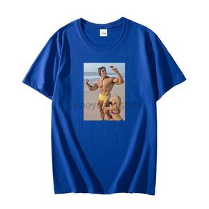 T-shirt da uomo T-shirt classica in cotone da uomo Arnold Schwarzenegger Olympia bodybuilding t-shirt grafiche t-shirt oversize abbigliamento uomo 240327