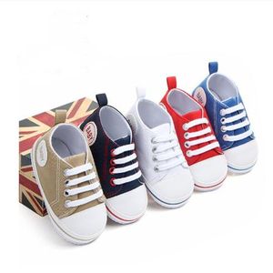 Baby soft sole toddler shoes spring and autumn new men and women canvas shoes