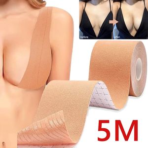 5m boob tape sutiãs para mulheres adesivo invisível sutiã mamilo pasties cobre peito elevador push up bralette strapless almofada pegajosa 240318