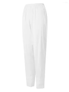 Indumenti da notte da donna Pantaloni da pigiama comodi in raso di seta da donna Pantaloni da salotto casual Pantaloni palazzo a gamba larga S-2XL