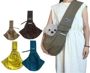 Trasportini per animali Zaini per cani Forniture per animali domestici Borsa a tracolla per cani vari colori Zaino morbido traspirante da viaggio per esterno conveniente cucciolo3246102