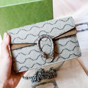 Ophidia Dionysuss till och med Purse Crossbody Designer Bag Marmont Clutch Snake Envelope Luxury Handväska Kedja axelväskor Kvinnor Mens Läder Tote Mini Classic Flap Bag