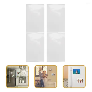 Quadros 8 Pcs Geladeira Po Bag Imagem Ímãs Bolso Pvc Mangas Magnéticas